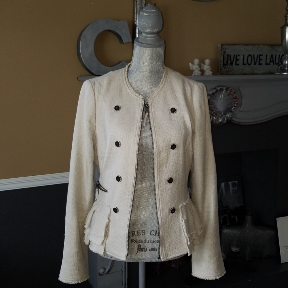Banana republic  cream jacket